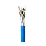 Przewody elektryczne - Conotech LEXMAN Ethernet FTP CAT6A niebieski LEXMAN - miniaturka - grafika 1