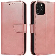 Etui i futerały do telefonów - Magnet Case elegancki futerał etui pokrowiec z klapką i funkcją podstawki Xiaomi Redmi Note 11 Pro+ 5G / 11 Pro 5G / 11 Pro różowy - miniaturka - grafika 1