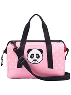 Torby podróżne - Reisenthel Torba podróżna w kolorze jasnoróżowo-czarnym - 27 x 21 x 12 cm - miniaturka - grafika 1