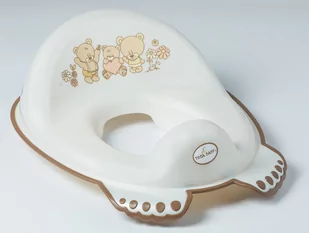 Tega Baby Baby Baby Miś nakładka antypoślizgowa na sedes Biała - Nocniki - miniaturka - grafika 1