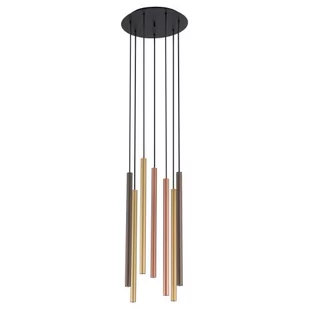 Laser lampa wisząca 7-punktowa multikolor 10704 - Lampy sufitowe - miniaturka - grafika 1