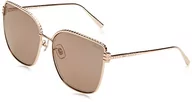 Okulary przeciwsłoneczne - Chopard Okulary damskie, Total Shiny Rose Gold, 63 - miniaturka - grafika 1