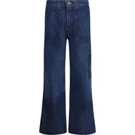 Spodnie sportowe damskie - Tommy Hilfiger Jeansy | Regular Fit | denim - miniaturka - grafika 1