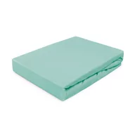 Prześcieradła - Prześcieradło jersey 180x200 z gumką jasnoturkusowe Darymex - miniaturka - grafika 1