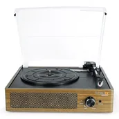 Gramofony - TECHNAXX TX-186 Brązowy - miniaturka - grafika 1