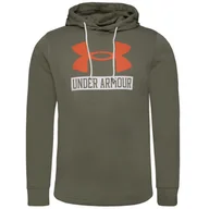 Swetry męskie - Bluza treningowa męska Under Armour Rival Terry Logo Hoodie - miniaturka - grafika 1