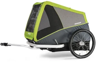 Croozer Dog Jokke Przyczepa dla psów, grasshopper green 2021 Przyczepki dla psów 121000618 - Przyczepki rowerowe - miniaturka - grafika 1