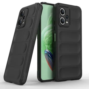 Magic Shield Case etui do Xiaomi Redmi Note 12 5G / Poco X5 5G elastyczny pancerny pokrowiec czarne - Etui i futerały do telefonów - miniaturka - grafika 7