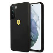 Etui i futerały do telefonów - Ferrari FESSIHCS22MBK S22+ S906 czarny/black hardcase On Track Silicone FER000523-0 - miniaturka - grafika 1