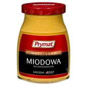 Musztardy - Prymat Musztarda miodowa 185 g - miniaturka - grafika 1