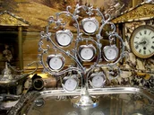 Ramki na zdjęcia - DRZEWKO SZCZĘŚCIA SREBRNA JABŁOŃ Z RAMKAMI NA ZDJĘCIA - miniaturka - grafika 1