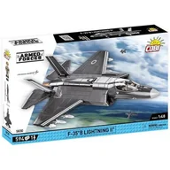 Klocki - Cobi, samolot mysliwski ARMED FORCES  F-35B LIGHTNING II (RAF) 550 - miniaturka - grafika 1