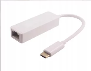 MicroConnect USB-C RJ-45 Biały USB3.1CETHW - Adaptery i przejściówki - miniaturka - grafika 1