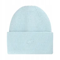 Czapki damskie - Czapka 4F U562 jasnoniebieska 4FWAW25ACAPU562 34S - miniaturka - grafika 1