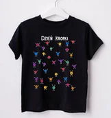 Koszulki dla dziewczynek - Koszulka dla dziecka na dzień kropki - w śmieszne kropki - WZÓR KROPKI24 - miniaturka - grafika 1