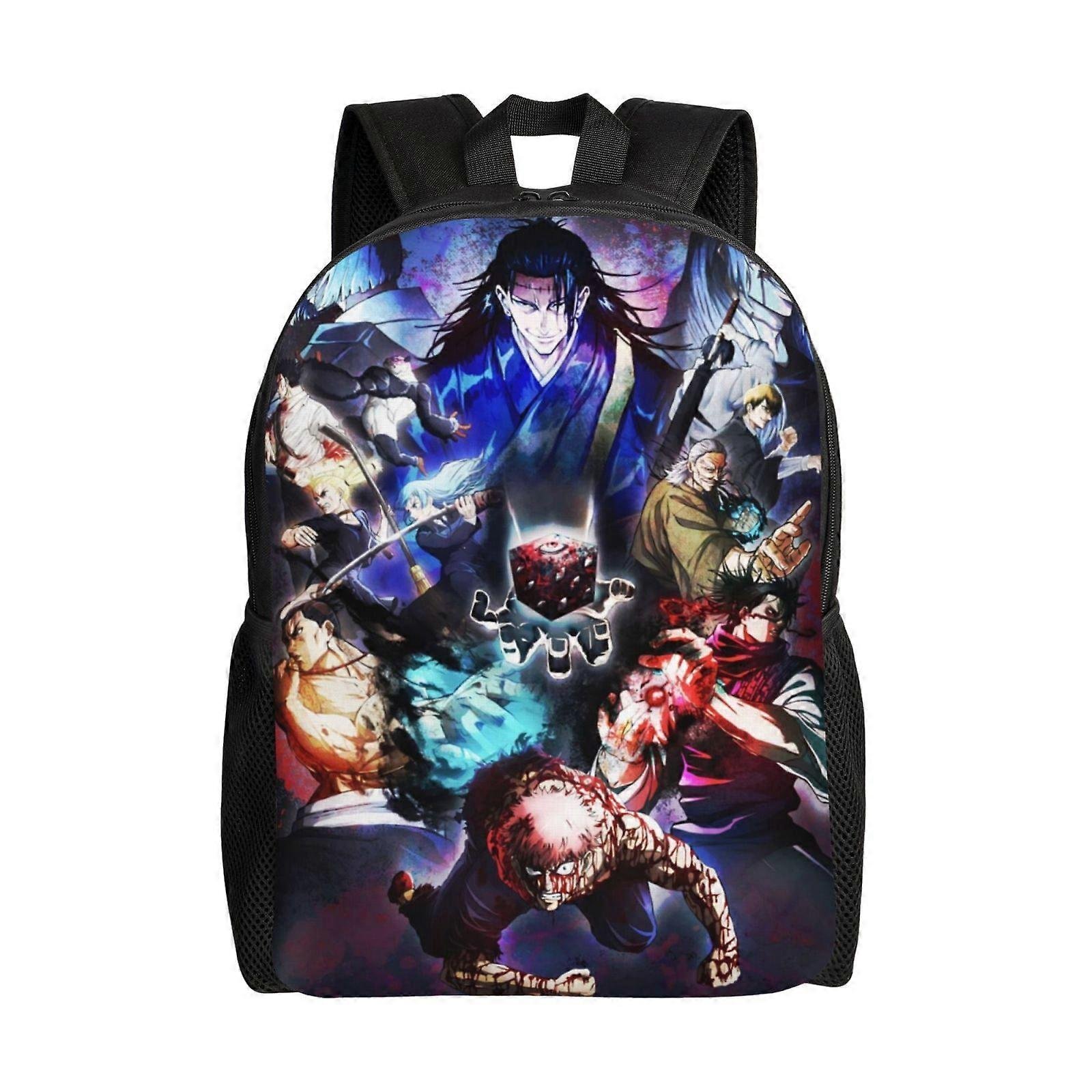 Plecak szkolny Jujutsu Kaisen dla nastolatek Torba gimnazjalna dla dzieci Młodzież Casual Shoulder Daypack-hk3894