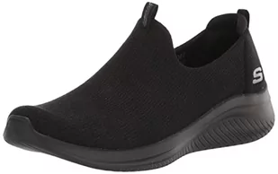 Skechers Damskie trampki Ultra Flex 3.0, czarne, 2 UK - Trampki damskie - miniaturka - grafika 1