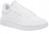 Sneakersy damskie - Adidas Buty Damskie Sportowe Sneakersy Hoops 3.0 białe klasyczne 36 2/3 Eu - miniaturka - grafika 1