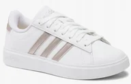Sneakersy damskie - Adidas Buty Damskie Sneakersy Grand Court 2.0 Białe 38 2/3 Eu - miniaturka - grafika 1