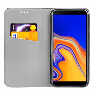 ETUI Z KLAPKĄ DO SAMSUNG GALAXY J4 PLUS CZARNE ZAMYKANE MAGNETYCZNE KABURA - Etui i futerały do telefonów ETUI Z KLAPKĄ DO SAMSUNG GALAXY J4 PLUS CZARNE ZAMYKANE MAGNETYCZNE KABURA - Etui i futerały do telefonów - miniaturka - grafika 1