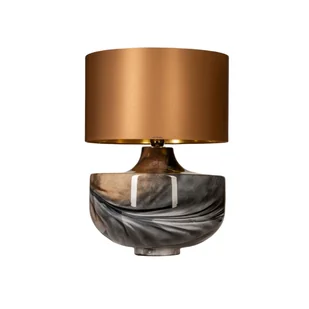 Lampa stołowa ekskluzywna do salonu FANTISCRITTI beżowa L269113491 - Lampy stojące - miniaturka - grafika 1