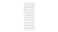 Inne akcesoria elektryczne - Wago Ramka z oznacznikami 10x 1-10 209-502 5szt. 209-502 - miniaturka - grafika 1