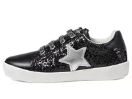 Buty dla dziewczynek - Naturino Annie Zip, Buty dziecięce, Black-Silver, 32 EU, Czarny srebrny - miniaturka - grafika 1