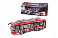 Samochody i pojazdy dla dzieci - Trolejbus miejski z dźwiękiem i światłem - miniaturka - grafika 1