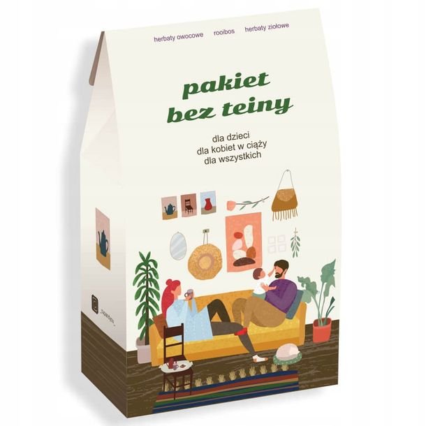 Zestaw herbat bez teiny dla kobiet w ciąży dzieci - 14 różnych smaków gift