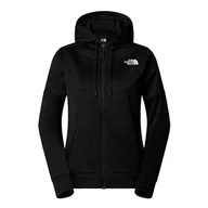Bluzy damskie - Bluza The North Face Reaxion 0A7ZAA4H01 - czarna - miniaturka - grafika 1