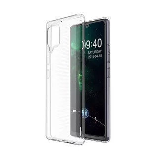 Żelowy pokrowiec etui Ultra Clear 0.5mm Samsung Galaxy A12 / Galaxy M12 przezroczysty - Etui i futerały do telefonów - miniaturka - grafika 7