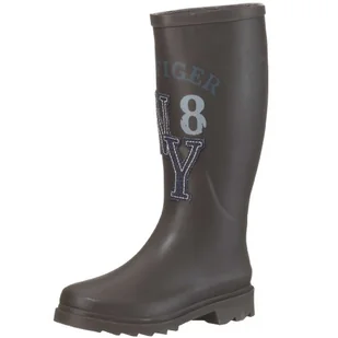 Tommy Hilfiger Robin 2 FB8FB01143 kalosze chłopięce, zielony - zielony Greengrey391-35 EU - Kalosze damskie - miniaturka - grafika 1