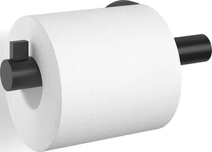Uchwyt na papier toaletowy Scala czarny - Stojaki i wieszaki na papier toaletowy - miniaturka - grafika 1