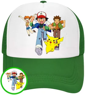 CZAPKA Z DASZKIEM POKEMON PIKACHU DLA DZIECI SIATKA - Czapki i chusty sportowe męskie - miniaturka - grafika 1