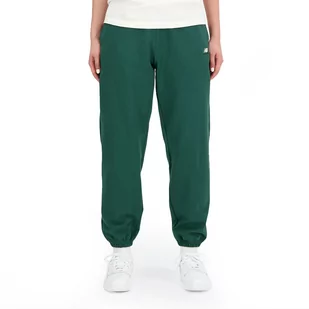 Spodnie New Balance WP31503NWG - zielone - Spodnie sportowe damskie - miniaturka - grafika 1