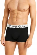 Majtki męskie - Calvin Klein 2Pack Czarne Bokserki Z Logo M Kwa - miniaturka - grafika 1