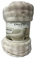 Koce - Smukee Koc dekoracyjny 150x200cm szary jasny, miękki, cieplutki - miniaturka - grafika 1