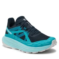 Buty sportowe damskie - Buty do biegania Salomon Ultra Flow L47485800 Szary - miniaturka - grafika 1
