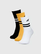 Skarpetki męskie - 4F Skarpetki casual za kostkę (3-pack) uniseks 4F x Drift Masters - multikolor 35-38 - miniaturka - grafika 1