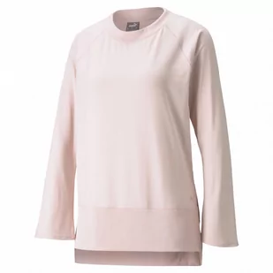 Damska bluza treningowa PUMA STUDIO Yogini LT Bell Sleeve Pullover - Bluzy sportowe damskie - miniaturka - grafika 1