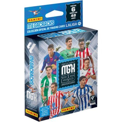 Karty PANINI Megacracks 2026/27 La Liga Ea Sports Blister (6 saszetek)