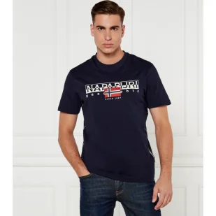 Napapijri T-shirt Regular Fit - Koszulki męskie - miniaturka - grafika 1