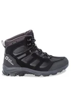 Buty trekkingowe męskie - Jack Wolfskin Trekkingi Vojo 3 Texapore Mid 4042461 Czarny - miniaturka - grafika 1