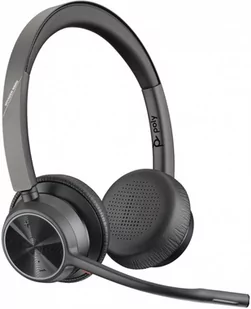 Plantronics Voyager 4320 UC USB-A Stereo CS - with Charge Stand (218476-01) - Słuchawki - miniaturka - grafika 1