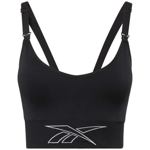 Damski Stanik sportowy REEBOK S MATERNITY BRA FU2506 – Czarny - Biustonosze - miniaturka - grafika 1
