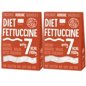 Makaron - Diet-Food Makaron konjac fettuccine Zestaw 2 x 385 g Bio - miniaturka - grafika 1
