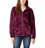 Kurtki damskie - Columbia Fire Side II damska kurtka polarowa Sherpa, z zamkiem błyskawicznym na całej długości - miniaturka - grafika 1