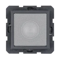 Regulatory i termostaty - Berker Głośnik do radia Berker B.Kwadrat/Berker B.3/B.7 - antracyt mat - miniaturka - grafika 1