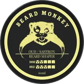Kosmetyki i akcesoria do pielęgnacji brody - Beard Monkey Oud/Saffron Beard Shaper (60ml) - miniaturka - grafika 1
