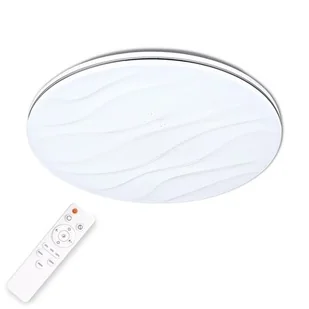 Polux Plafon LAMPA sufitowa DESERT 310798 okrągła OPRAWA LED 24W 2700-6500K biały 310798 - Lampy sufitowe - miniaturka - grafika 1